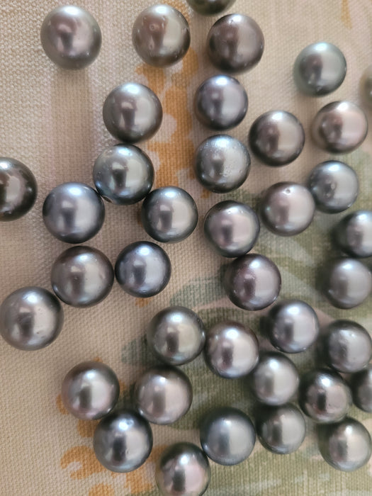 Tahiti Loose Pearls 11-12 mm AA Mixed Color Round