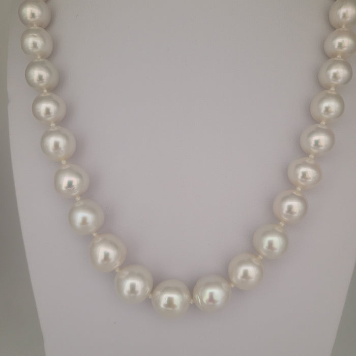 South Sea Pearls 10-12.50 mm Very High Luster 18K Gold Clasp