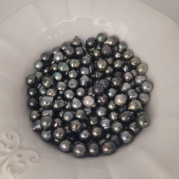Tahiti Loose Pearls 8-9 mm Drop & Oval shapes