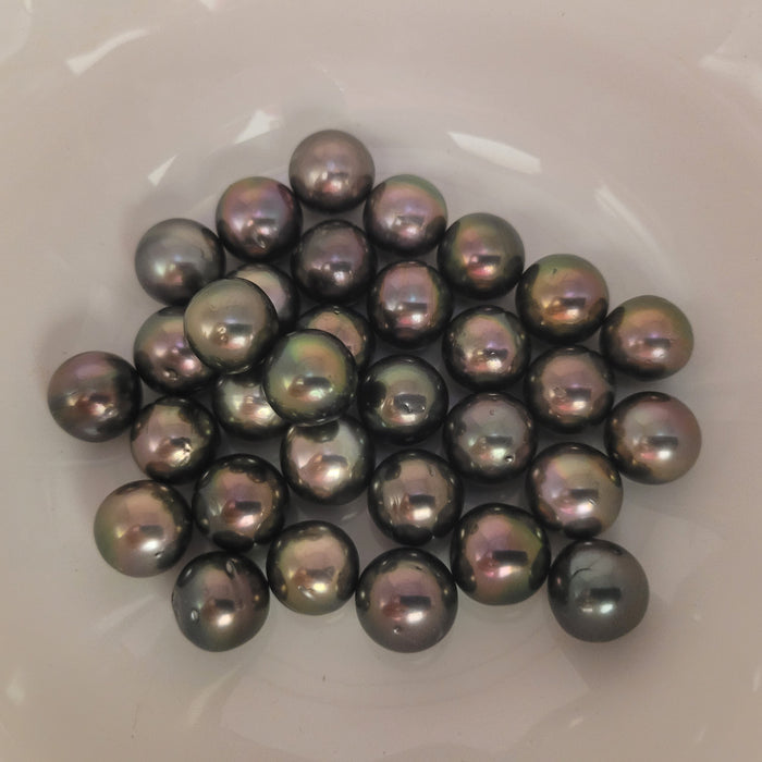 Tahiti Pearls  11-12 mm Natural Color And Very High Luster