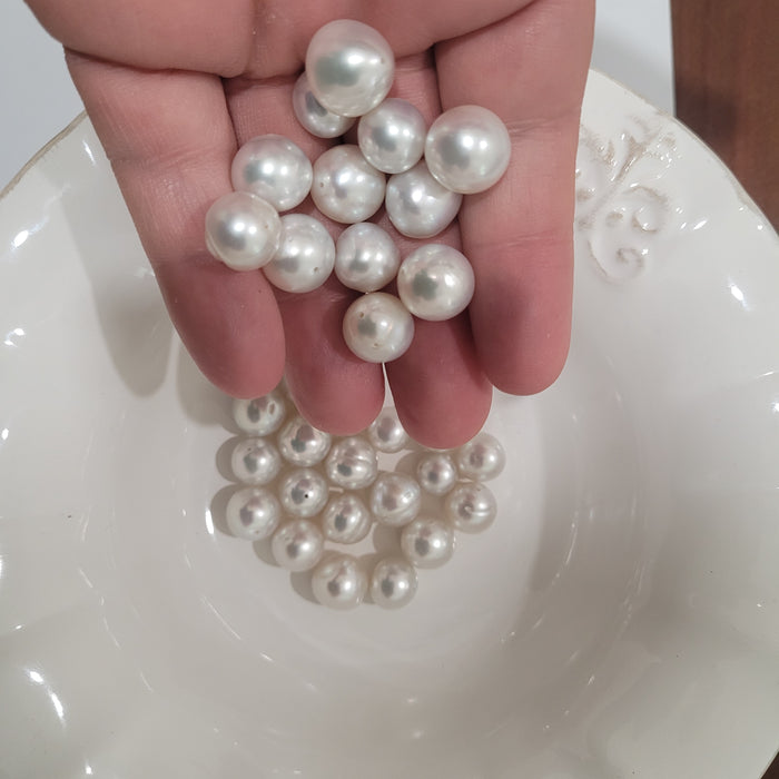 White South Sea Pearls 12 mm Grade 1 High Luster