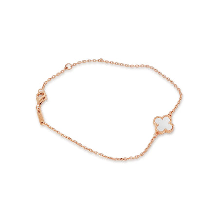 Bracelet made of Mother of Pearl and 925 Siver Rose Gold | The South Sea Pearl |  The South Sea Pearl