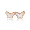 Earrings of Mother of Pearl and Silver 925 Rose Gold Plated | The South Sea Pearl |  The South Sea Pearl