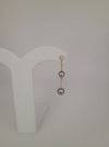 Earrings of Tahiti Pearls AAA, Diamonds and 18K Solid Gold | The South Sea Pearl |  The South Sea Pearl