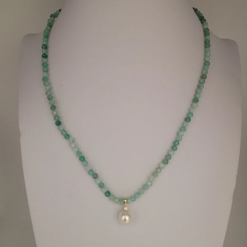 Akoya cultured pearl necklace 3mm in 18K Gold (Pinctada fucata) — The South Sea Pearl