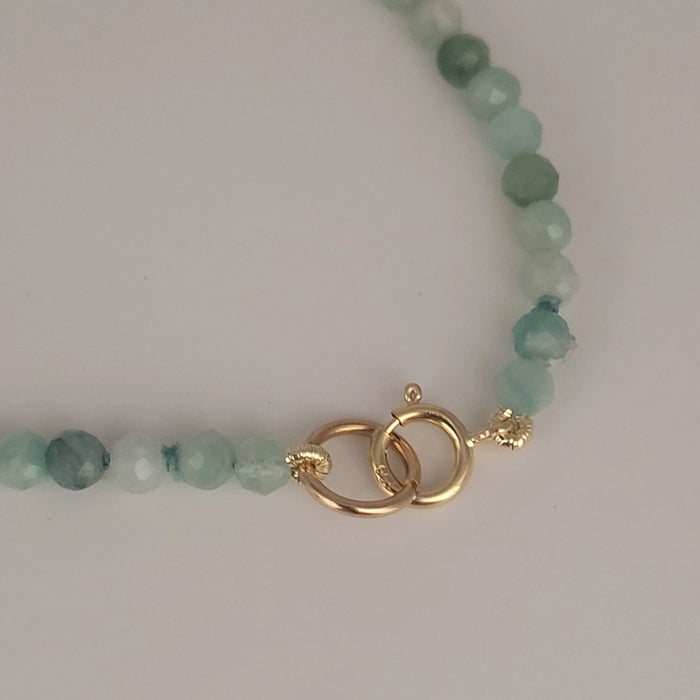 Emeralds, Diamond, Akoya Pearl & White 18K Gold Necklace | The South Sea Pearl |  The South Sea Pearl
