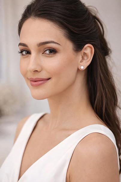 South Sea Pearls 12 mm 18 Karat Gold Earrings