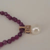 Ruby, Akoya Pearl, Diamonds & Yellow Solid Gold 18K | The South Sea Pearl |  The South Sea Pearl