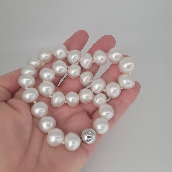 South Sea Pearl Necklace 13-15 mm Very High Luster 18K Gold Clasp | The South Sea Pearl |  The South Sea Pearl