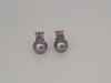 Stud Earrings Tahiti Pearls AAA 9-10 mm, Precious Stones, 18K Solid Gold | The South Sea Pearl |  The South Sea Pearl