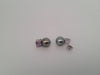 Stud Earrings Tahiti Pearls AAA 9-10 mm, Precious Stones, 18K Solid Gold | The South Sea Pearl |  The South Sea Pearl