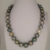 Tahiti 12-14 mm Multi-Color Pearls Very High Luster 18K Gold Clasp | The South Sea Pearl |  The South Sea Pearl