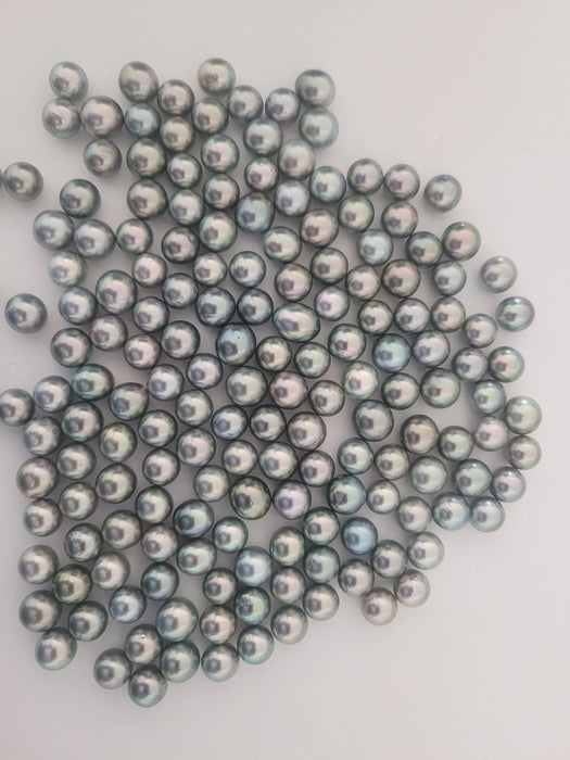 Tahiti Loose Pearls 10 mm AA Quality Round/Semiround and High Luster | The South Sea Pearl |  The South Sea Pearl