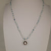 Tahiti Pearl, Aquamarine, Diamond & White Gold 18K |  The South Sea Pearl |  The South Sea Pearl