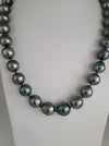 Tahiti Pearls 12-14 mm Dark Color and High Luster |  The South Sea Pearl |  The South Sea Pearl