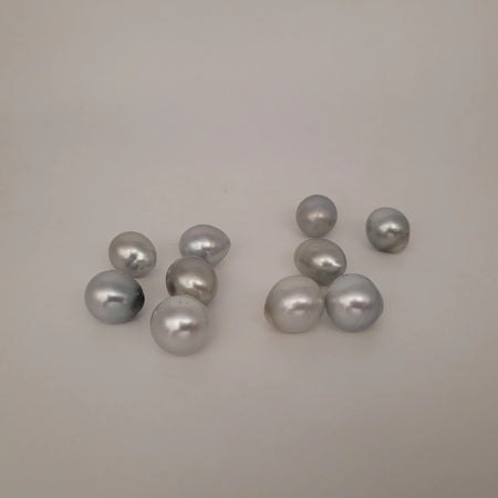 Tahiti Pearls Drop shape 12-13 mm Silver Color AAA Quality | The South Sea Pearl |  The South Sea Pearl