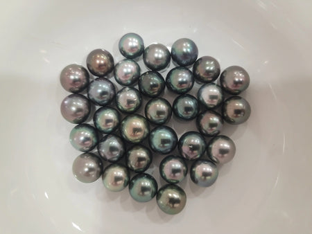 Tahiti Pearls Loose Round 10-11 mm Natural Color High Luster | The South Sea Pearl |  The South Sea Pearl