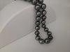Tahiti Pearls Necklace 11-12 mm Dark Natural Color with Very High Luster, 18K Solid Gold Clasp | The South Sea Pearl |  The South Sea Pearl