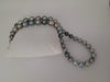 Tahiti Pearls Necklace 8 mm multicolor, round, high luster, 18K gold clasp | The South Sea Pearl |  The South Sea Pearl