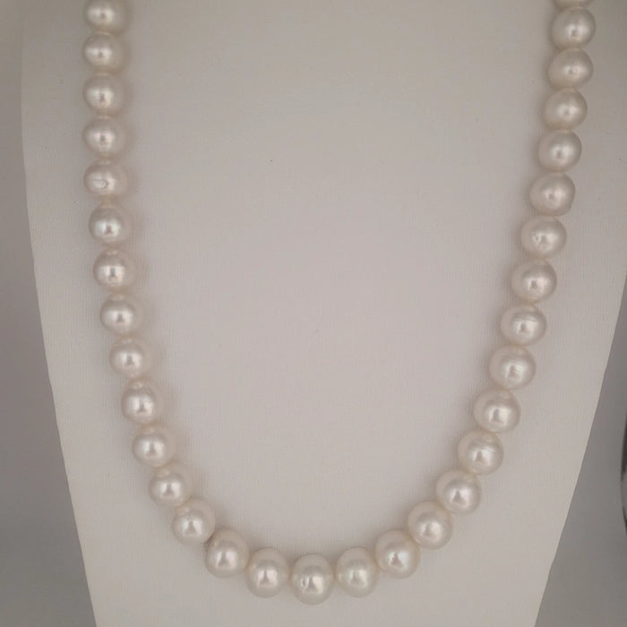 White South Sea Pearls 10-15 mm Very High Luster 18K Gold Clasp | The South Sea Pearl |  The South Sea Pearl
