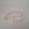 White South Sea Pearls 9-12 mm with high luster 18K Gold clasp | The South Sea Pearl |  The South Sea Pearl