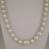 White South Sea Pearls Baroque Shape Very High Luster 18K Gold Clasp | The South Sea Pearl |  The South Sea Pearl