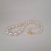 White South Sea Pearls Round shape High Luster 18K Gold Claps | The South Sea Pearl |  The South Sea Pearl