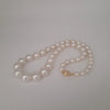 White South Sea Pearls Round shape High Luster 18K Gold Claps | The South Sea Pearl |  The South Sea Pearl