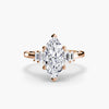 Baguette Accent Solitaire - MIMUKA