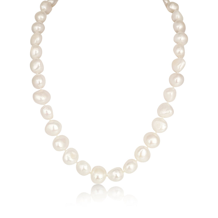 Baroque Cultured Pearls 11 - 12 mm White Color - MIMUKA
