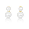 Cultured Pearl Earrings Yellow Gold 9K - MIMUKA