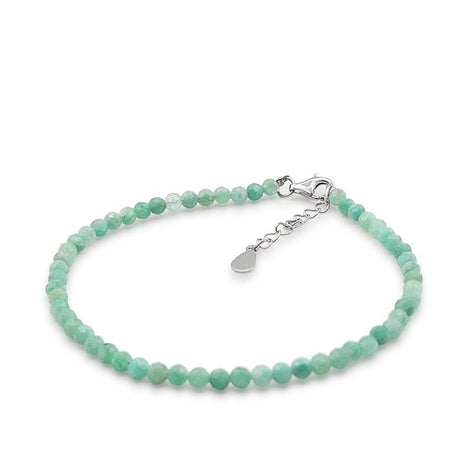 Pulsera de Piedras Preciosas Rubí, Zafiro, Esmeralda y Amatista, 3 mm ,ajustable, Cierre de Mosquetón - MIMUKA