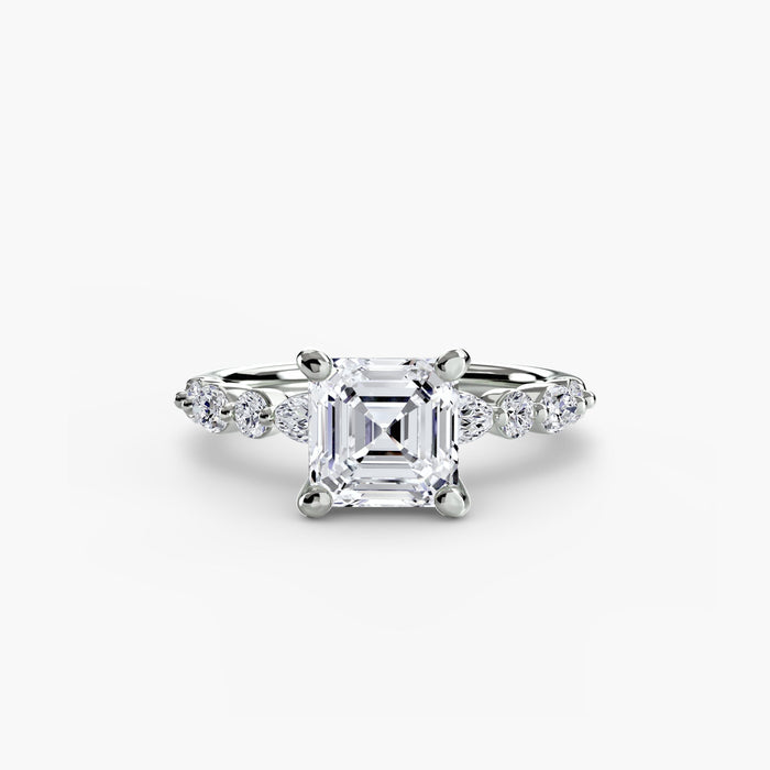 Solitaire with Eternity Pavé 2 - MIMUKA