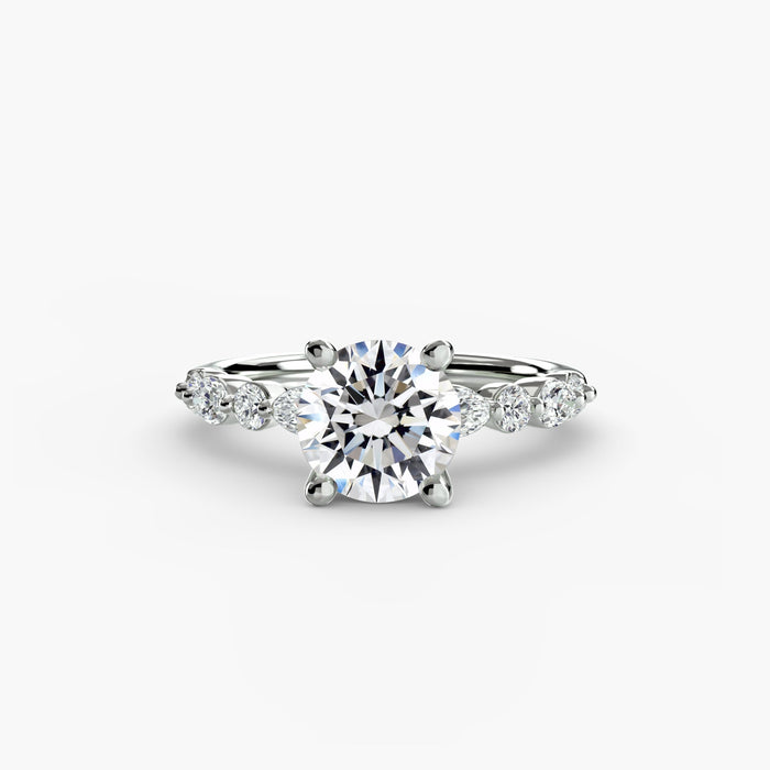 Solitaire with Eternity Pavé 2 - MIMUKA