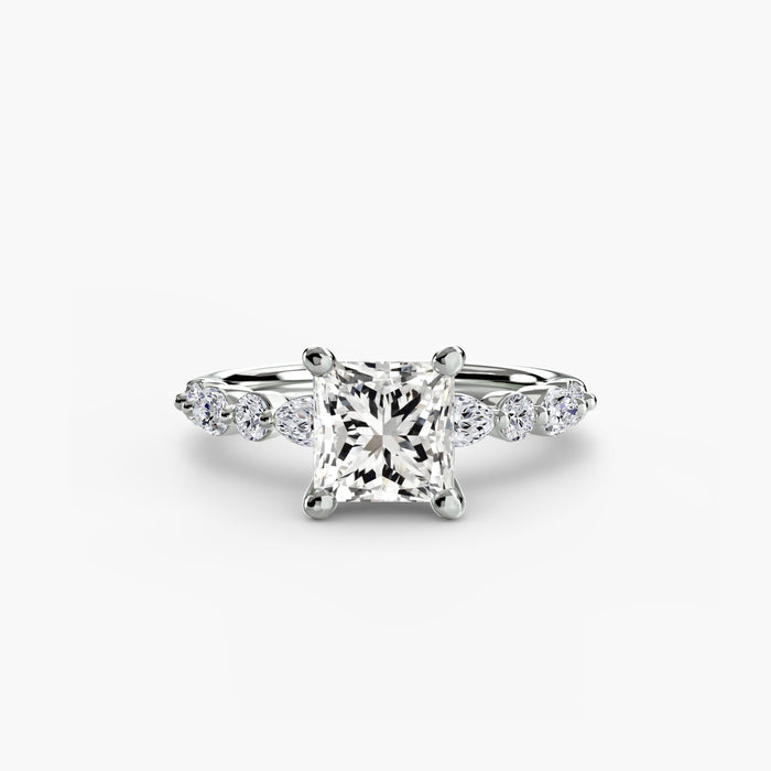 Solitaire with Eternity Pavé 2 - MIMUKA