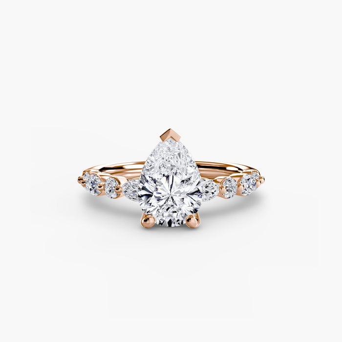 Solitaire with Eternity Pavé 2 - MIMUKA
