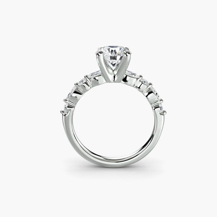 Solitaire with Eternity Pavé 2 - MIMUKA