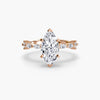 Solitaire with Eternity Pavé - MIMUKA