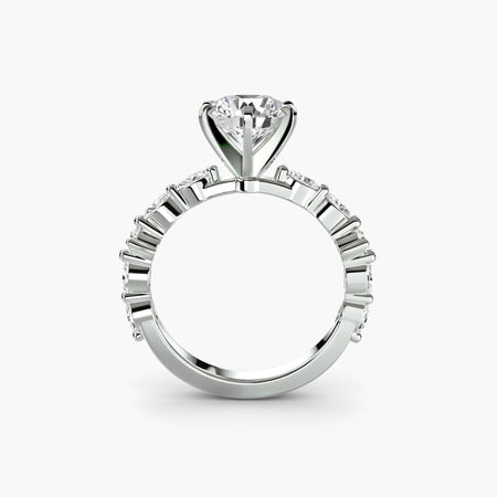 Solitaire with Eternity Pavé - MIMUKA