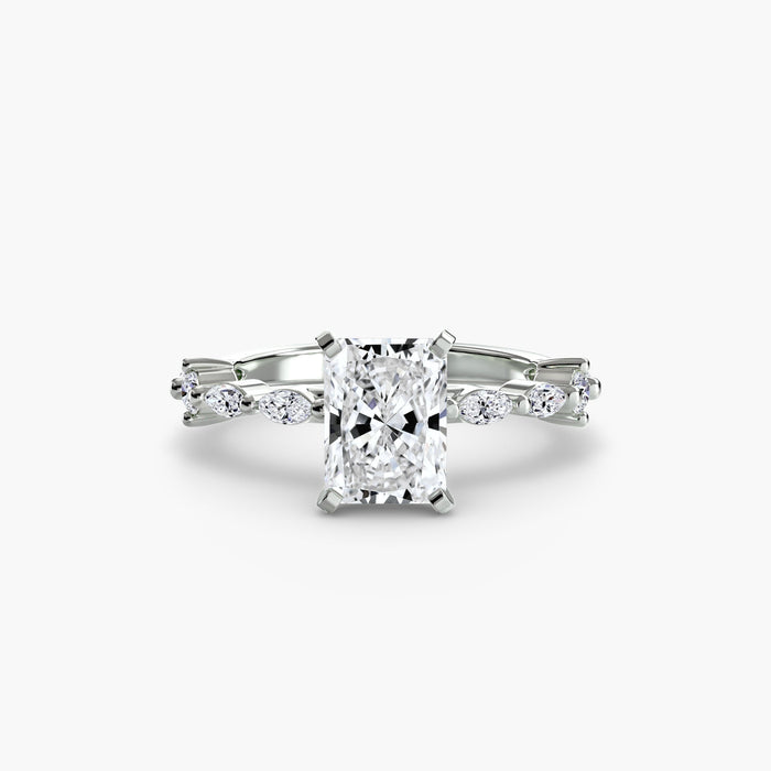 Solitaire with Eternity Pavé - MIMUKA