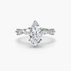 Solitaire with Eternity Pavé - MIMUKA