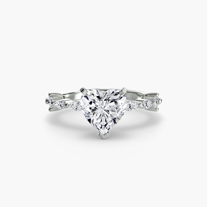 Solitaire with Eternity Pavé - MIMUKA