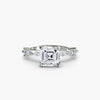 Solitaire with Eternity Pavé - MIMUKA