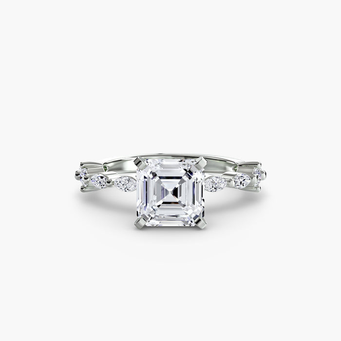 Solitaire with Eternity Pavé - MIMUKA