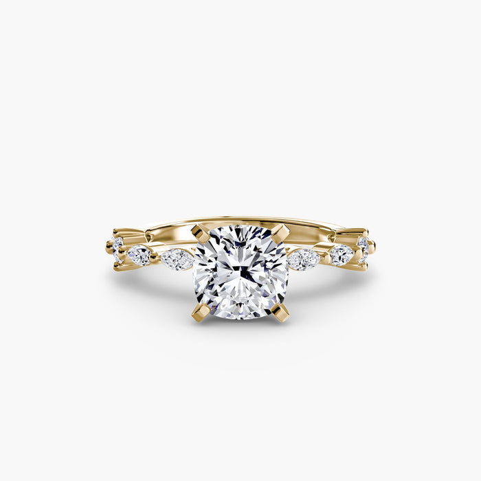Solitaire with Eternity Pavé - MIMUKA