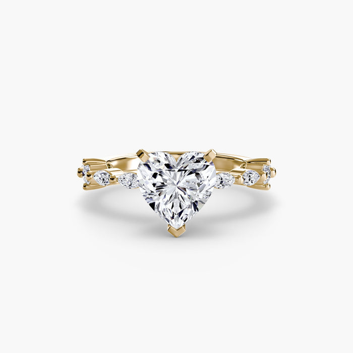 Solitaire with Eternity Pavé - MIMUKA