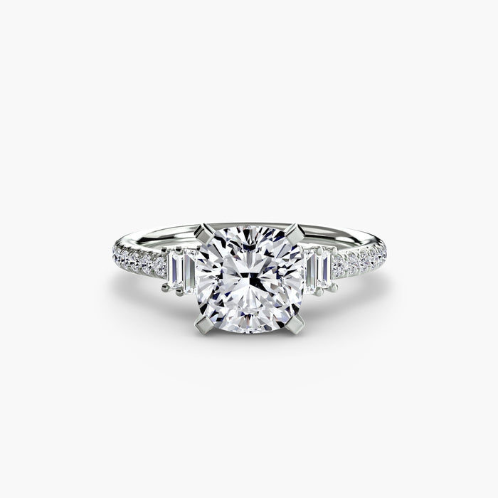 Solitaire with Pavé 4 - MIMUKA