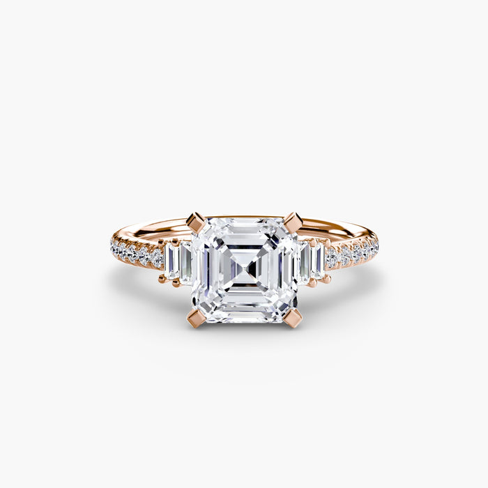 Solitaire with Pavé 4 - MIMUKA
