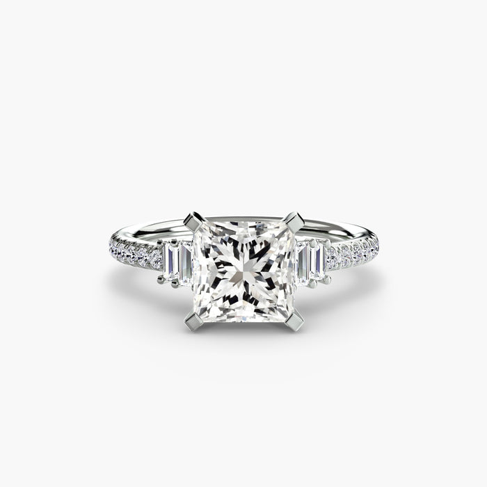 Solitaire with Pavé 4 - MIMUKA