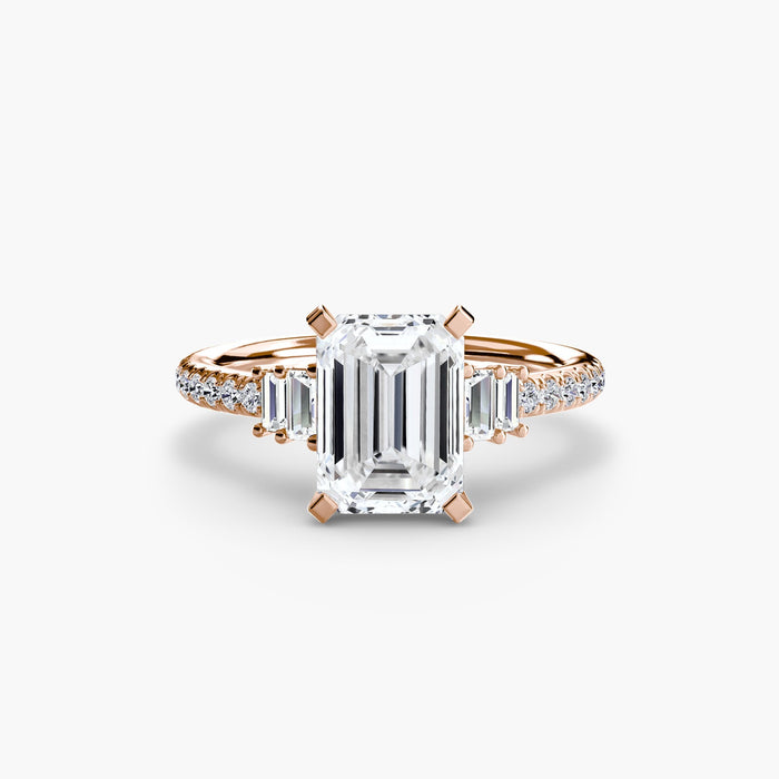 Solitaire with Pavé 4 - MIMUKA